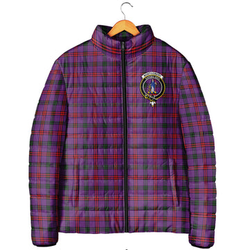 Montgomery Tartan Padded Jacket with Family Crest