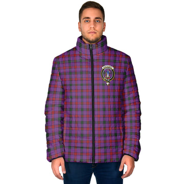 Montgomery Modern Tartan Padded Jacket with Family Crest