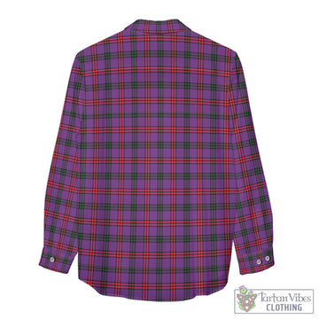 Montgomery Modern Tartan Womens Casual Shirt with Family Crest