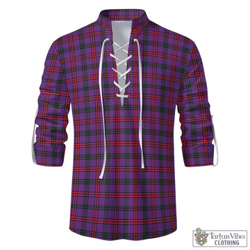 Tartan Vibes Clothing Montgomery Modern Tartan Men's Scottish Traditional Jacobite Ghillie Kilt Shirt