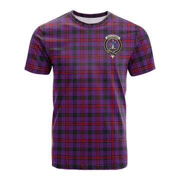 Montgomery Tartan T-Shirt with Family Crest