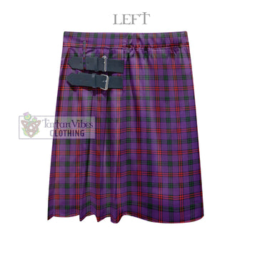 Montgomery Modern Tartan Men's Pleated Skirt - Fashion Casual Retro Scottish Kilt Style