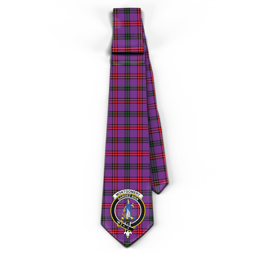 montgomery-modern-tartan-classic-necktie-with-family-crest