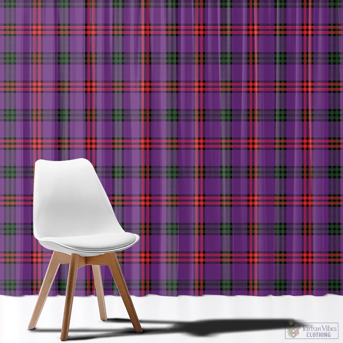 Montgomery Modern Tartan Window Curtain