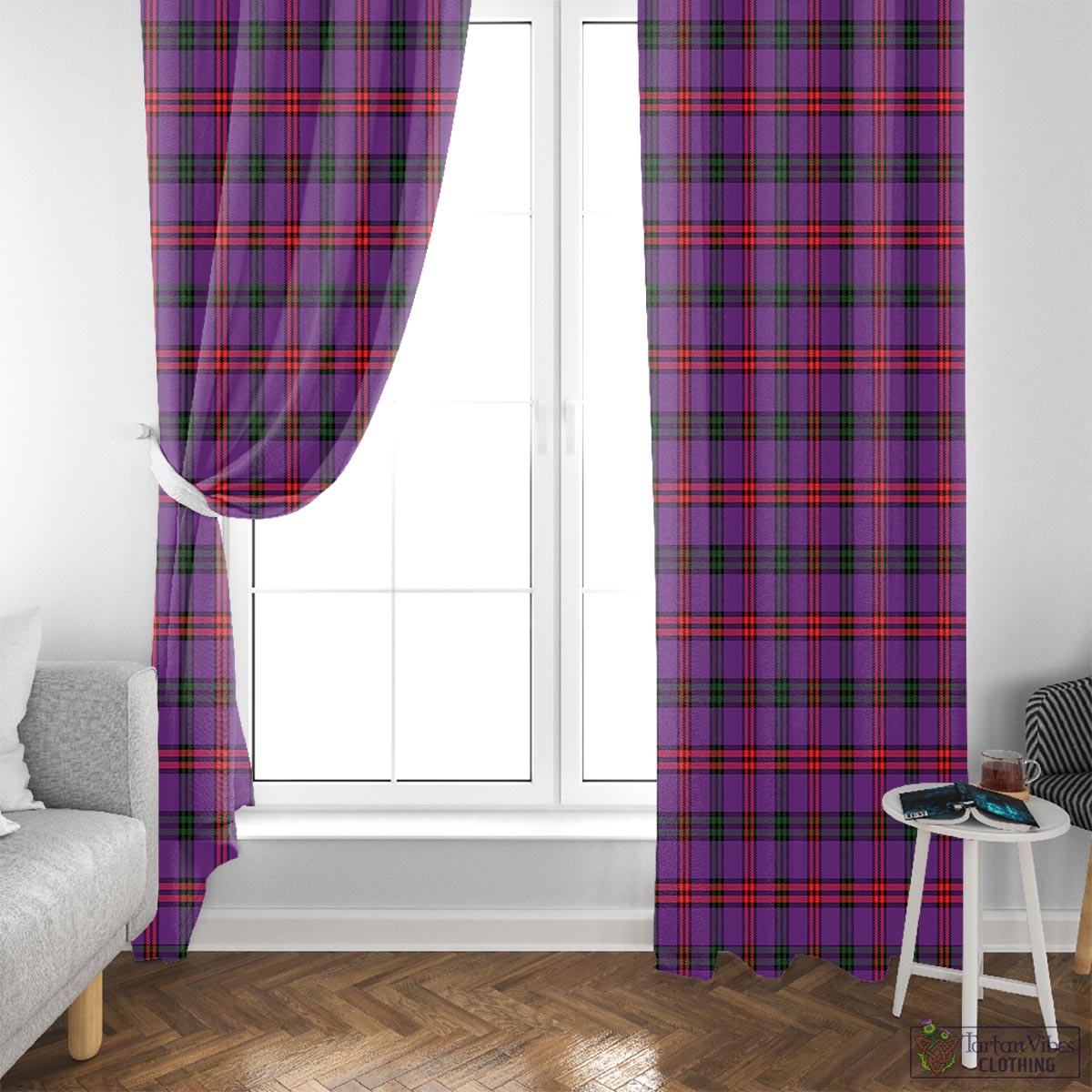 Montgomery Modern Tartan Window Curtain