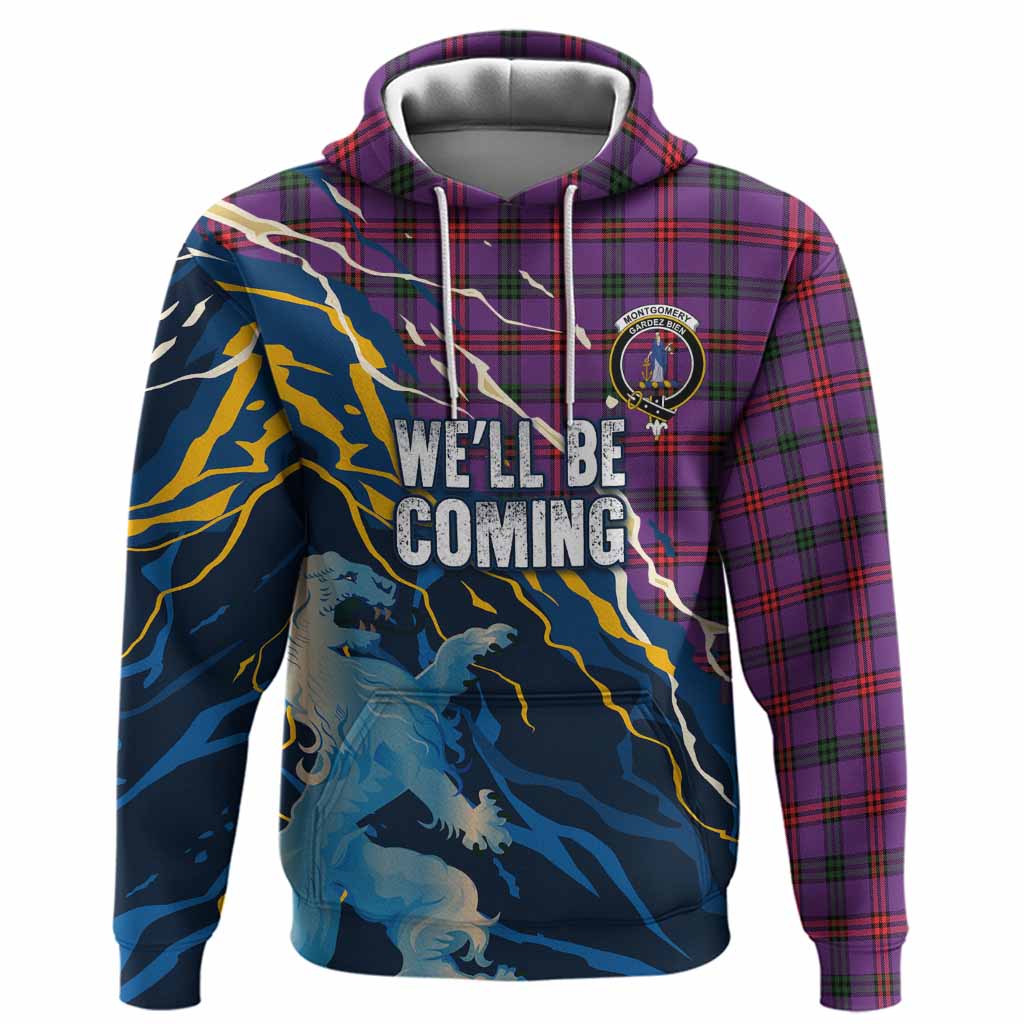 Montgomery Scotland Tartan Hoodie WC2026 Football - We'll Be Coming
