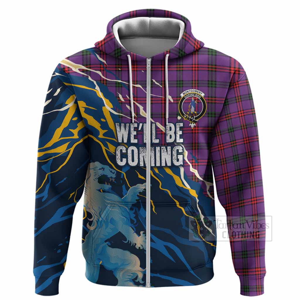 Montgomery Scotland Tartan Hoodie WC2026 Football - We'll Be Coming