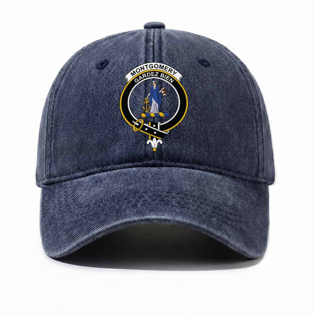 Montgomery Scottish Clan Crest Washed Baseball Cap