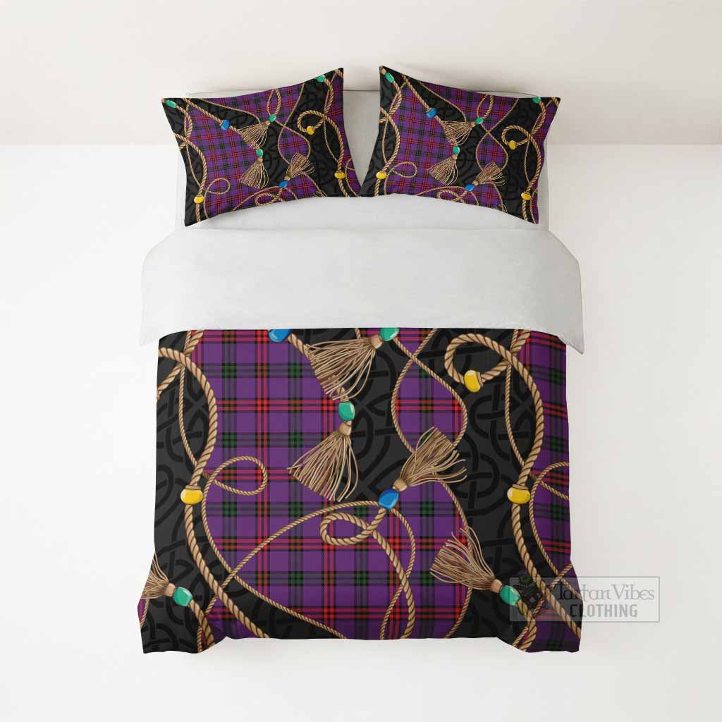 Montgomery Scottish Tartan Twisted Ropes Stylized Bedding Set - Tartan Vibes Clothing