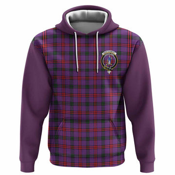 Montgomery Tartan Accent Hoodie with Family Crest