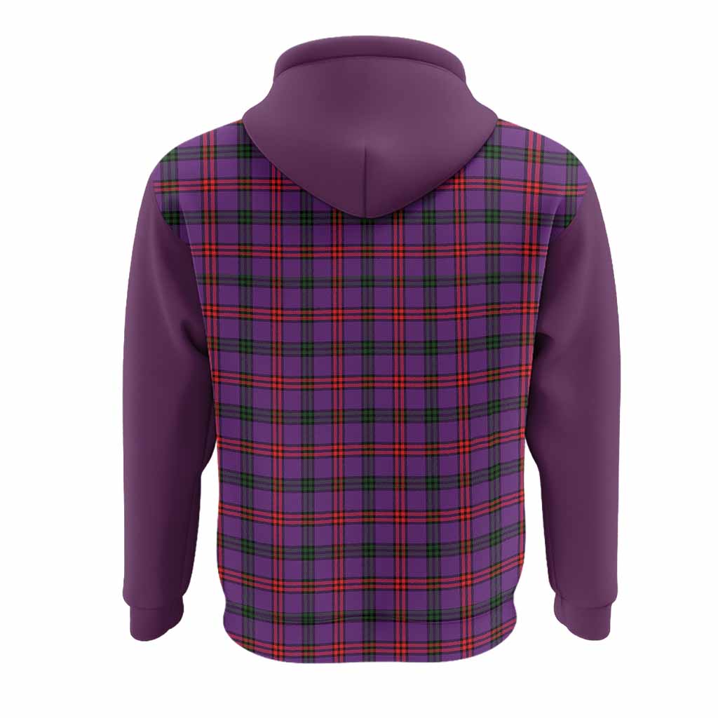 Montgomery Tartan Accent Hoodie with Family Crest