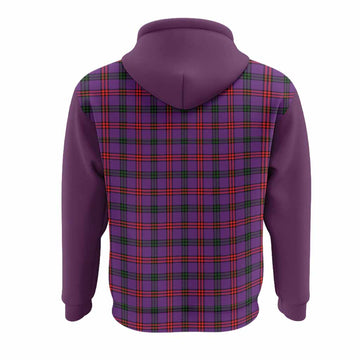 Montgomery Tartan Accent Hoodie with Family Crest