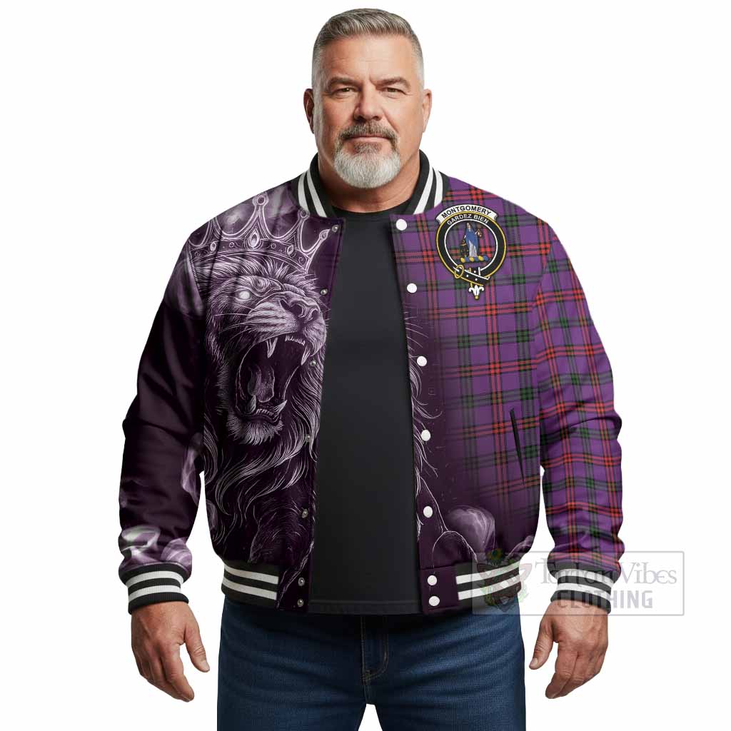 Montgomery Tartan Baseball Jacket Roaring Lion Heritage