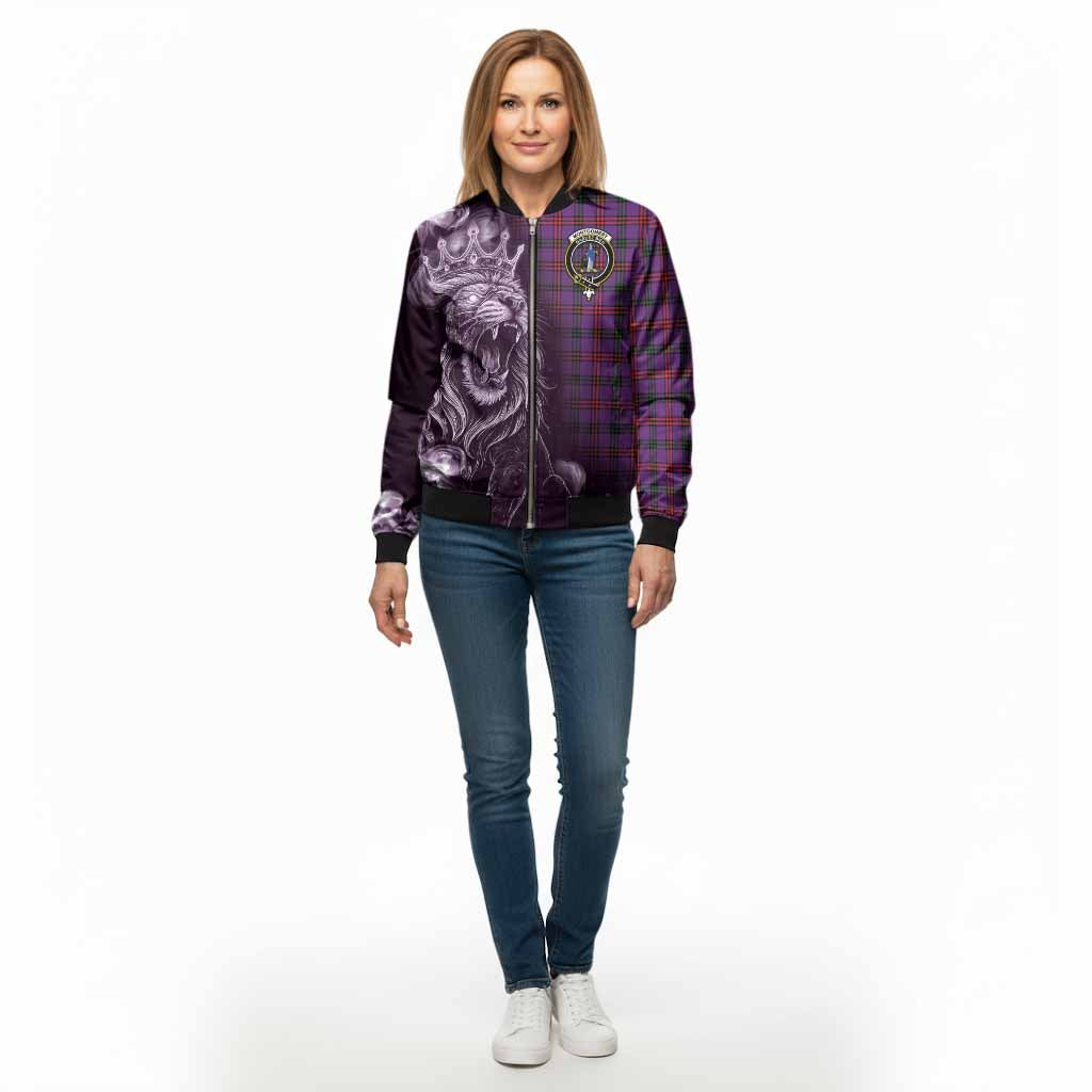 Montgomery Tartan Bomber Jacket Roaring Lion Heritage