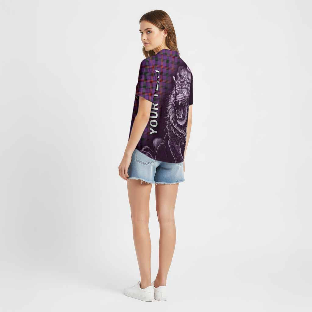 Montgomery Tartan Cotton Hawaiian Shirt Roaring Lion Heritage