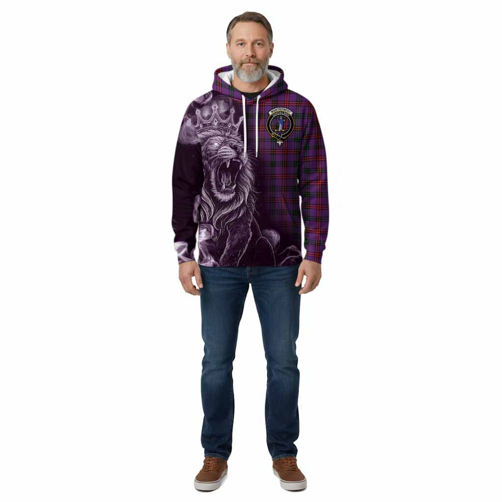 Montgomery Tartan Cotton Hoodie Roaring Lion Heritage