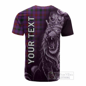 Montgomery Tartan Cotton T-shirt Roaring Lion Heritage