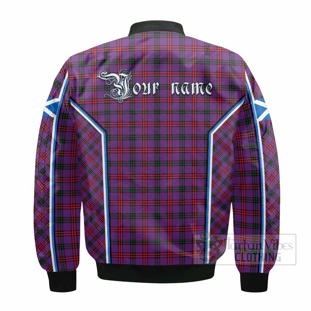 Montgomery Tartan Crest Bomber Jacket Scotland Coat of Arm Flag Style - Tartan Vibes Clothing