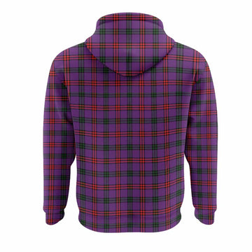 Montgomery Tartan Crest Hoodie Ferocious Lion Style