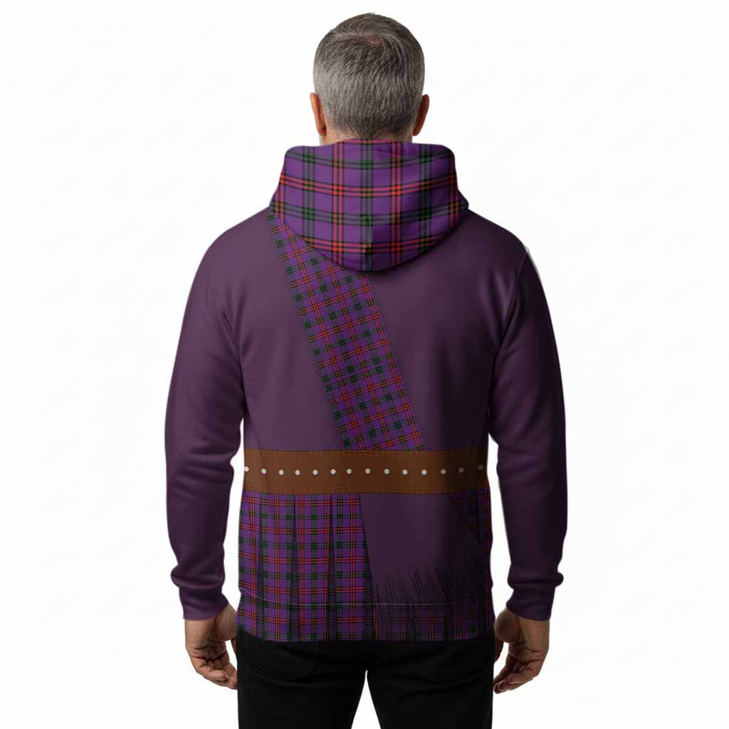 Montgomery Tartan Crest Hoodie Kilt Costume Style