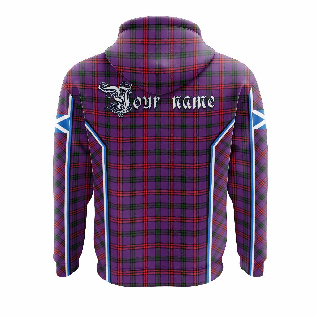 Montgomery Tartan Crest Hoodie Scotland Coat of Arm Flag Style - Tartan Vibes Clothing