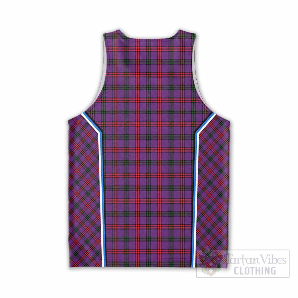 Montgomery Tartan Crest Men Tank Top Scotland Coat of Arm Flag Style - Tartan Vibes Clothing