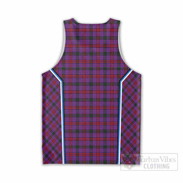 Montgomery Tartan Crest Men Tank Top Scotland Coat of Arm Flag Style