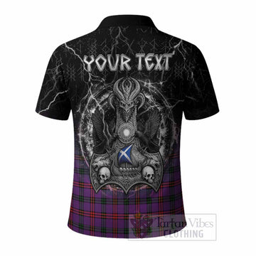 Montgomery Tartan Crest Polo Shirt Celtic Odin's Raven Legacy