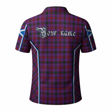 Montgomery Tartan Crest Polo Shirt Scotland Coat of Arm Flag Style - Tartan Vibes Clothing
