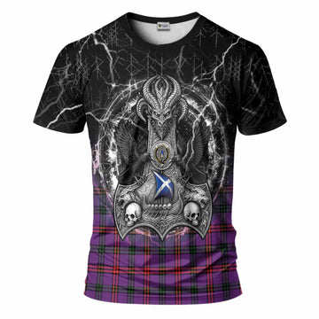 Montgomery Tartan Crest T-Shirt Celtic Odin's Raven Legacy