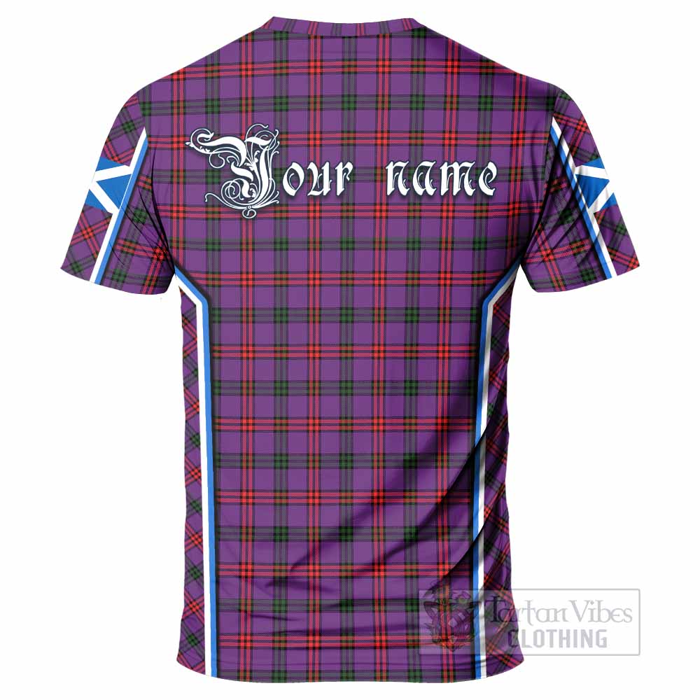 Montgomery Tartan Crest T-shirt Scotland Coat of Arm Flag Style - Tartan Vibes Clothing