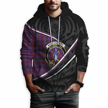 Montgomery Tartan Family Crest Hoodie Celtic Scottish Thistle Floral - Tartan Vibes Clothing