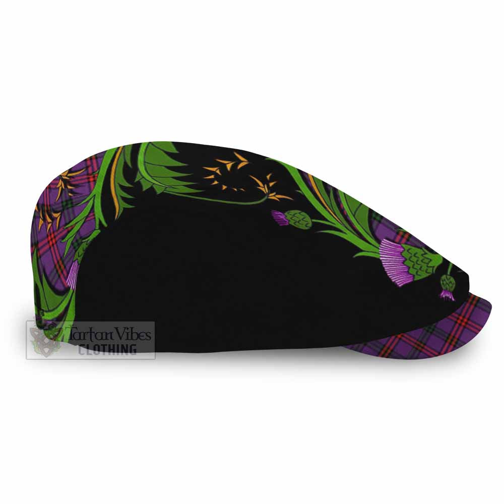 Montgomery Tartan Flat Cap, Jeff Cap Scottish Thistle Pride Heritage Art