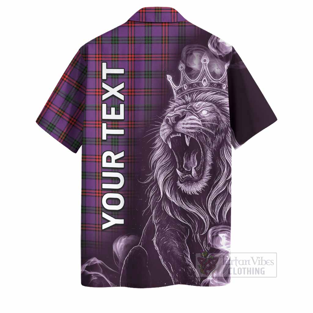 Montgomery Tartan Hawaiian Shirt Roaring Lion Heritage