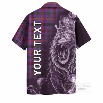 Montgomery Tartan Hawaiian Shirt Roaring Lion Heritage