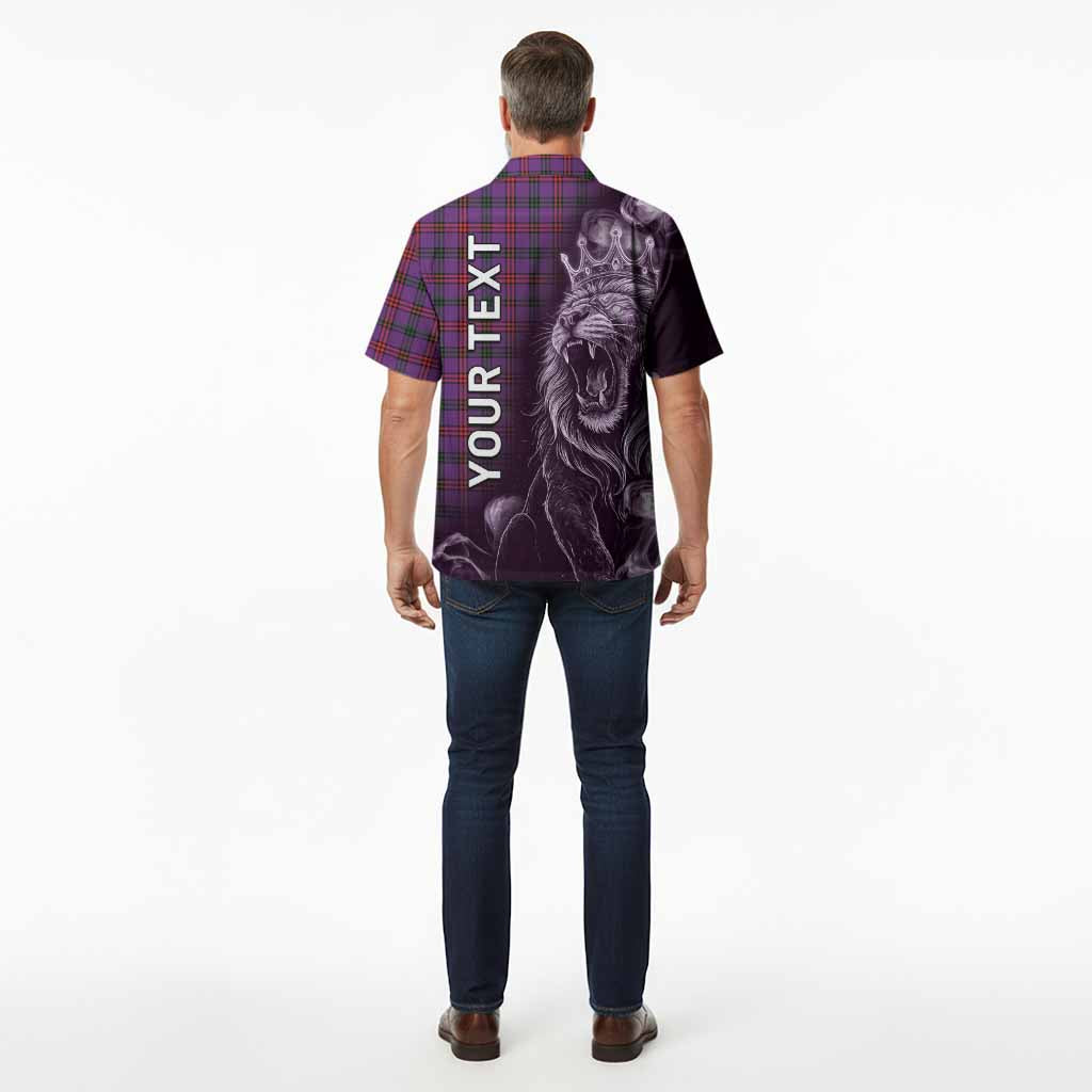 Montgomery Tartan Hawaiian Shirt Roaring Lion Heritage