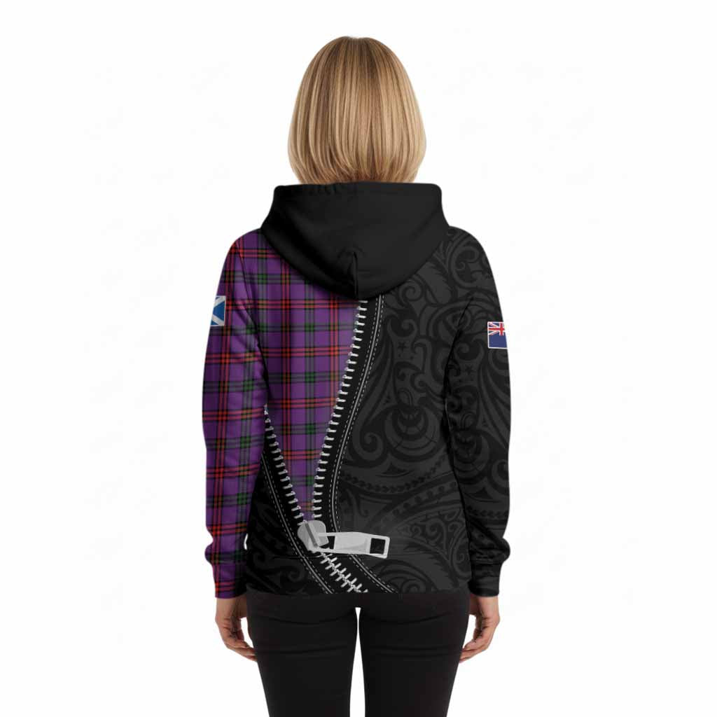 Montgomery Tartan Hoodie New Zealand Pattern Unique Zipper Stylized
