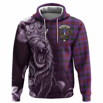 Montgomery Tartan Hoodie Roaring Lion Heritage