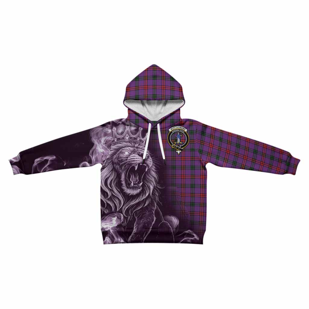 Montgomery Tartan Kid Hoodie Roaring Lion Heritage