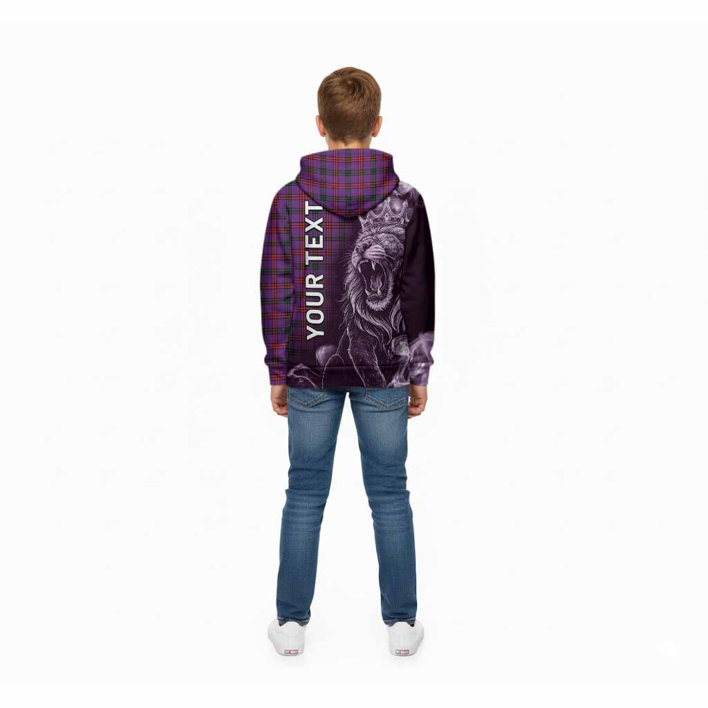 Montgomery Tartan Kid Hoodie Roaring Lion Heritage