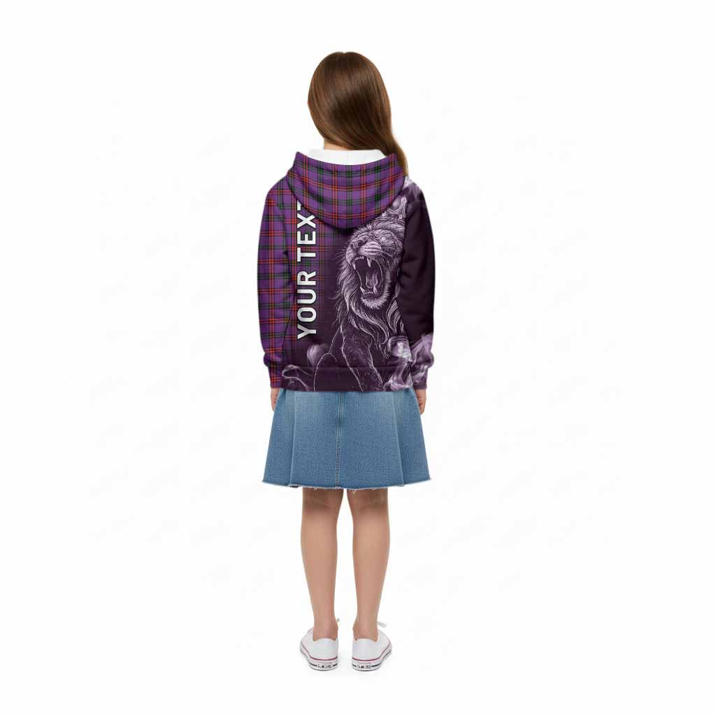 Montgomery Tartan Kid Hoodie Roaring Lion Heritage