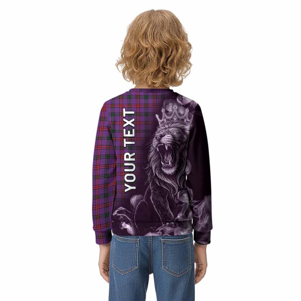 Montgomery Tartan Kid Knitted Sweatshirt Roaring Lion Heritage