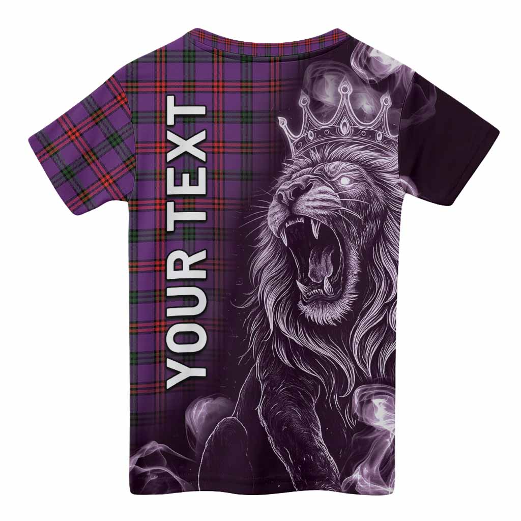 Montgomery Tartan Kid T-shirt Roaring Lion Heritage