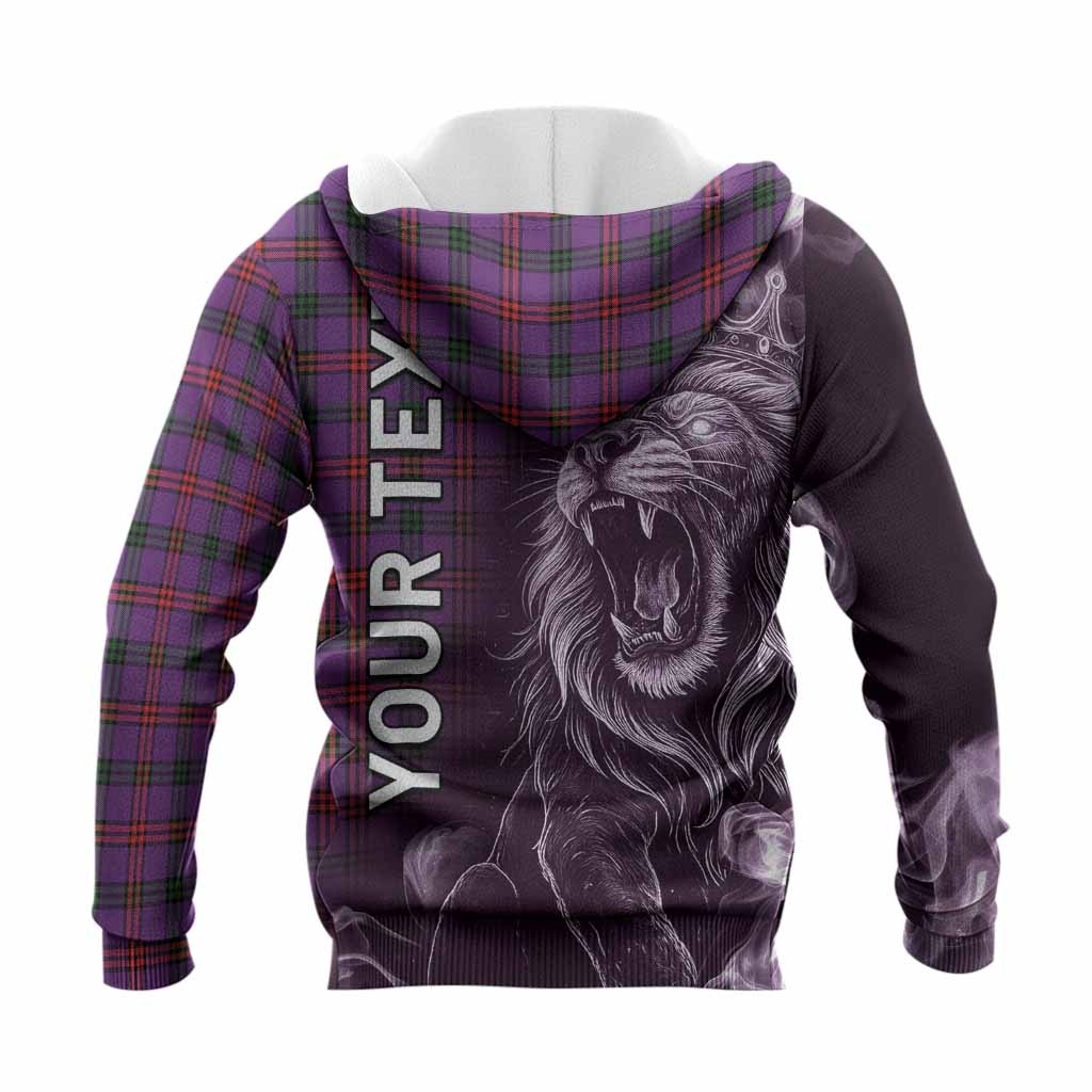 Montgomery Tartan Knitted Hoodie Roaring Lion Heritage