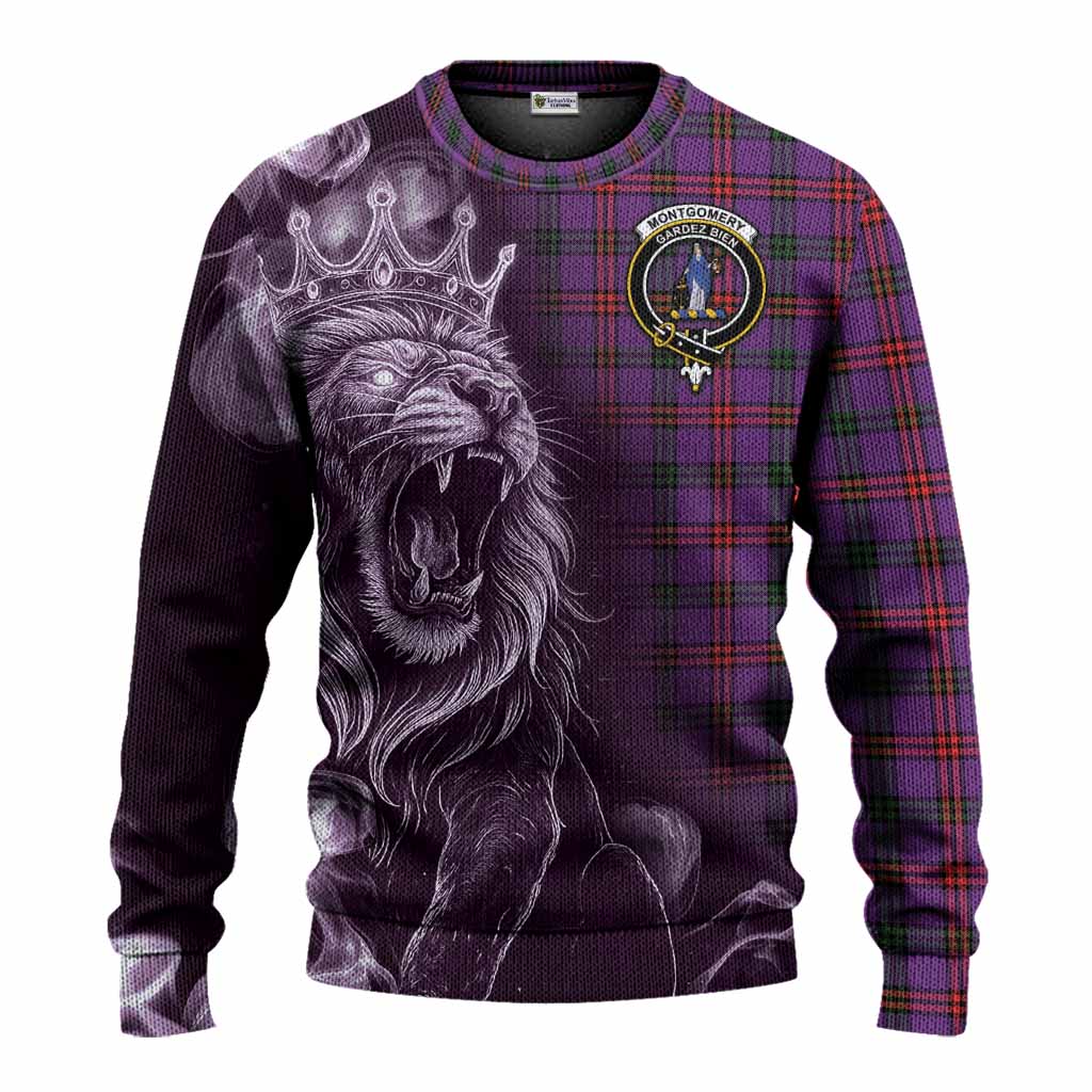 Montgomery Tartan Knitted Sweater Roaring Lion Heritage