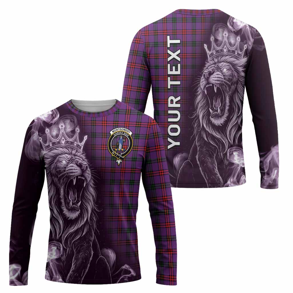Montgomery Tartan Long Sleeve T-Shirt Roaring Lion Heritage