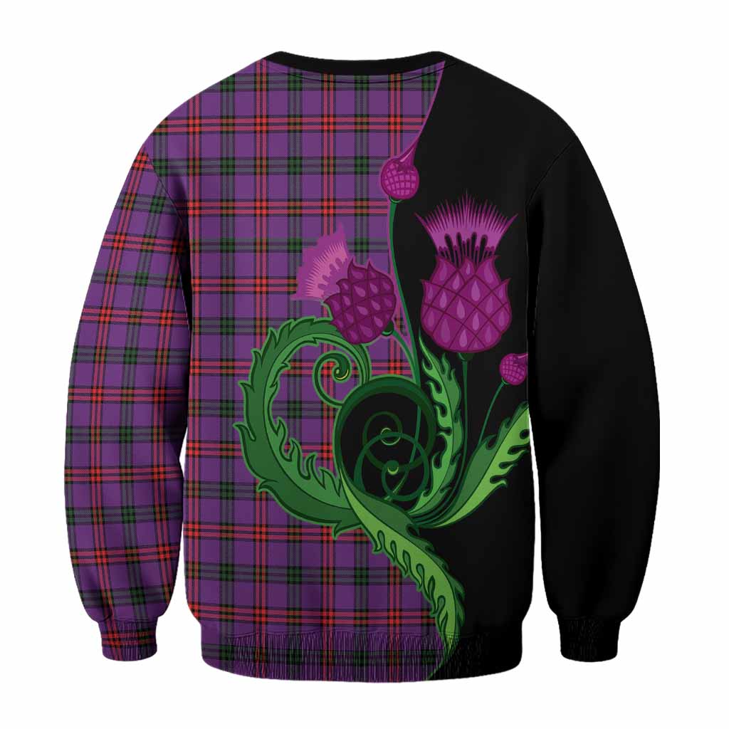Montgomery Tartan Sweatshirt Traditional Scottish Thistle