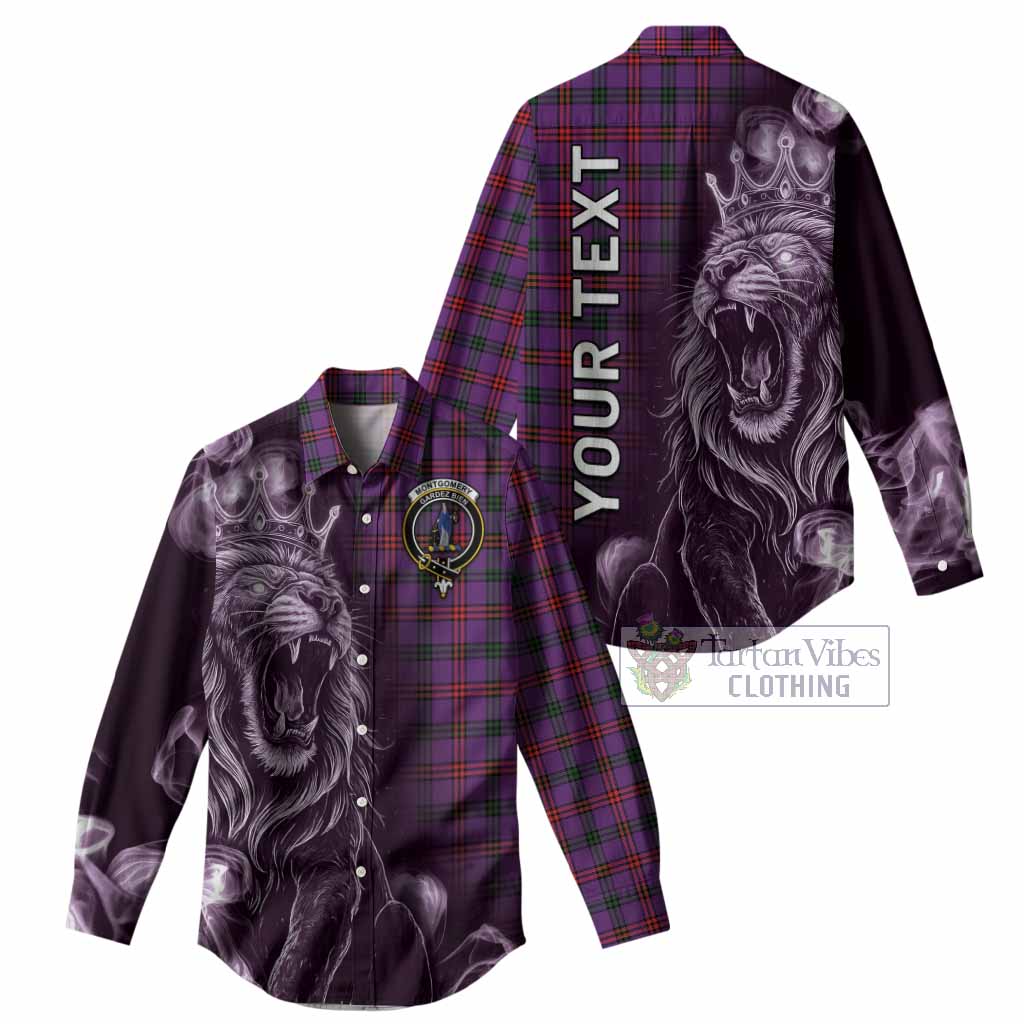 Montgomery Tartan Women Casual Shirt Roaring Lion Heritage