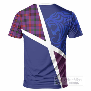 Montgomery The Scottish Football Crest T-Shirt Lion-Tartan Army
