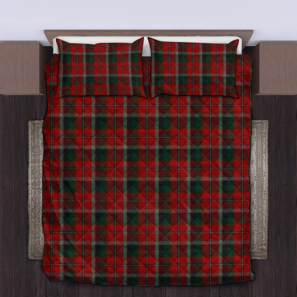 Montrose Tartan Quilt Bed Set King - Tartan Vibes Clothing